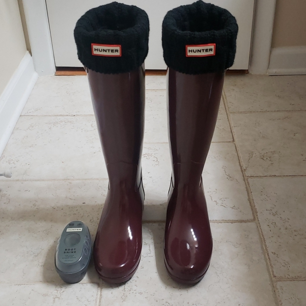 Hunter Boots, Socks & Boot Shine